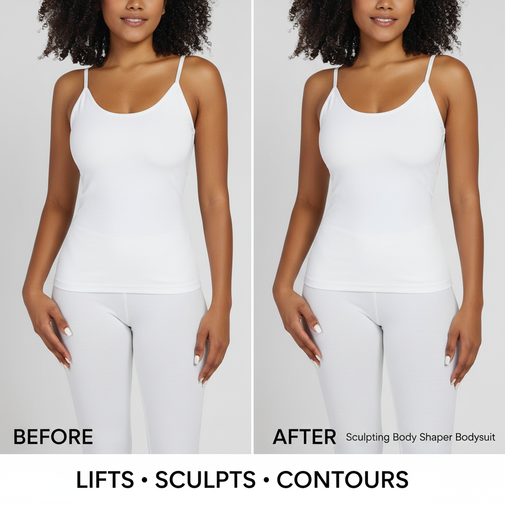 Smoothing Shapewear Bodysuit for Women Faja Full Body Shaper Thong Soft Body Shaping Sculpting Breast Slimming Underwear
